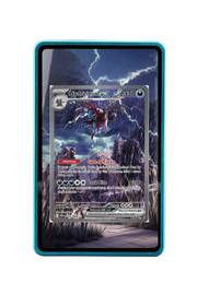 Pokémon TCG Hydreigon ex Scarlet & Violet - White Flare #169/086 Magnetic Card Holder Blue frame with matching extended artwork