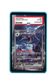 Pokémon TCG Hydreigon ex Scarlet & Violet - White Flare #169/086 PSA Grade Case Blue frame with matching extended artwork