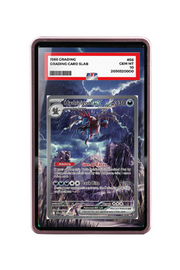 Pokémon TCG Hydreigon ex Scarlet & Violet - White Flare #169/086 PSA Grade Case Pink frame with matching extended artwork