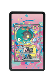 Pokémon TCG Iono's Bellibolt ex - 279/217 Ascended Heroes #279/217 Magnetic Card Holder Black frame with matching extended artwork