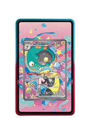 Pokémon TCG Iono's Bellibolt ex - 279/217 Ascended Heroes #279/217 Magnetic Card Holder R & B frame with matching extended artwork