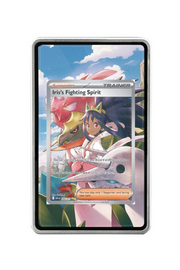 Pokémon TCG Iris's Fighting Spirit - 292/217 Ascended Heroes #292/217 Magnetic Card Holder Silver frame with matching extended artwork
