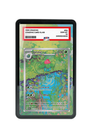 Pokémon TCG Ivysaur Scarlet & Violet - Scarlet & Violet 151 #167/165 PSA Grade Case Black frame with matching extended artwork