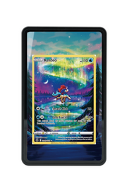 Pokémon TCG Keldeo Sword & Shield - Crown Zenith: Galarian Gallery #GG07/GG70 Magnetic Card Holder Black frame with matching extended artwork
