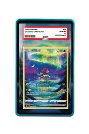 Pokémon TCG Keldeo Sword & Shield - Crown Zenith: Galarian Gallery #GG07/GG70 PSA Grade Case Blue frame with matching extended artwork