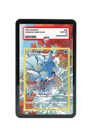 Pokémon TCG Kingdra Sword & Shield - Astral Radiance Trainer Gallery #TG03/TG30 PSA Grade Case Black frame with matching extended artwork