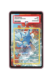 Pokémon TCG Kingdra Sword & Shield - Astral Radiance Trainer Gallery #TG03/TG30 PSA Grade Case Pink frame with matching extended artwork