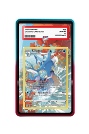 Pokémon TCG Kingdra Sword & Shield - Astral Radiance Trainer Gallery #TG03/TG30 PSA Grade Case R & B frame with matching extended artwork