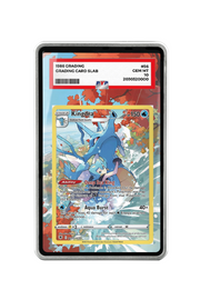 Pokémon TCG Kingdra Sword & Shield - Astral Radiance Trainer Gallery #TG03/TG30 PSA Grade Case Silver frame with matching extended artwork