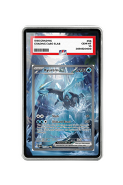 Pokémon TCG Kyurem ex Scarlet & Violet - Black Bolt #165/086 PSA Grade Case Silver frame with matching extended artwork