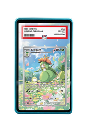 Pokémon TCG Lilligant Scarlet & Violet - Black Bolt #092/086 PSA Grade Case Blue frame with matching extended artwork