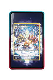Pokémon TCG Magmortar Sword & Shield - Crown Zenith: Galarian Gallery #GG03/GG70 Magnetic Card Holder R & B frame with matching extended artwork