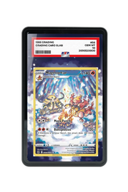 Pokémon TCG Magmortar Sword & Shield - Crown Zenith: Galarian Gallery #GG03/GG70 PSA Grade Case Black frame with matching extended artwork
