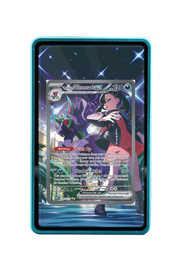 Pokémon TCG Marnie's Grimmsnarl ex Ascended Heroes #287/217 Magnetic Card Holder Blue frame with matching extended artwork