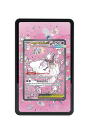 Pokémon TCG Mega Diancie ex - 282/217 Ascended Heroes #282/217 Magnetic Card Holder Black frame with matching extended artwork
