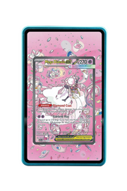 Pokémon TCG Mega Diancie ex - 282/217 Ascended Heroes #282/217 Magnetic Card Holder Blue frame with matching extended artwork