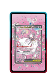 Pokémon TCG Mega Diancie ex - 282/217 Ascended Heroes #282/217 Magnetic Card Holder R & B frame with matching extended artwork