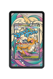 Pokémon TCG Mega Dragonite ex - 271/217 Ascended Heroes #271/217 Magnetic Card Holder Black frame with matching extended artwork