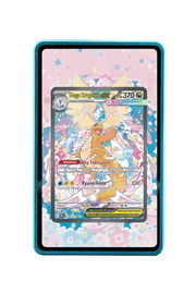 Pokémon TCG Mega Dragonite ex - 290/217 Ascended Heroes #290/217 Magnetic Card Holder Blue frame with matching extended artwork