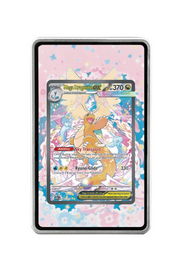 Pokémon TCG Mega Dragonite ex - 290/217 Ascended Heroes #290/217 Magnetic Card Holder Silver frame with matching extended artwork