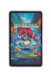Pokémon TCG Mega Feraligatr ex - 274/217 Ascended Heroes #274/217 Magnetic Card Holder Pink frame with matching extended artwork
