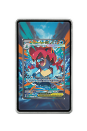 Pokémon TCG Mega Feraligatr ex - 274/217 Ascended Heroes #274/217 Magnetic Card Holder Silver frame with matching extended artwork