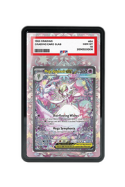 Pokémon TCG Mega Gardevoir ex Mega Evolution #178/132 PSA Grade Case Black frame with matching extended artwork