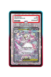 Pokémon TCG Mega Gardevoir ex Mega Evolution #178/132 PSA Grade Case R & B frame with matching extended artwork