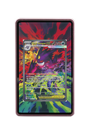 Pokémon TCG Mega Gengar ex - 284/217 Ascended Heroes #284/217 Magnetic Card Holder Pink frame with matching extended artwork