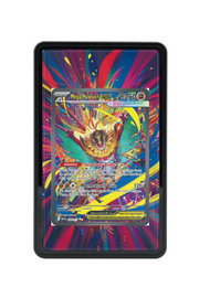 Pokémon TCG Mega Hawlucha ex - 283/217 Ascended Heroes #283/217 Magnetic Card Holder Black frame with matching extended artwork
