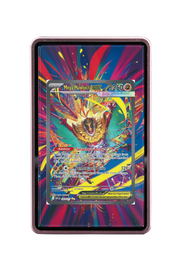 Pokémon TCG Mega Hawlucha ex - 283/217 Ascended Heroes #283/217 Magnetic Card Holder Pink frame with matching extended artwork