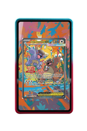 Pokémon TCG Mega Kangaskhan ex Mega Evolution #182/132 Magnetic Card Holder R & B frame with matching extended artwork