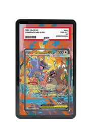 Pokémon TCG Mega Kangaskhan ex Mega Evolution #182/132 PSA Grade Case Black frame with matching extended artwork
