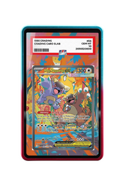 Pokémon TCG Mega Kangaskhan ex Mega Evolution #182/132 PSA Grade Case R & B frame with matching extended artwork