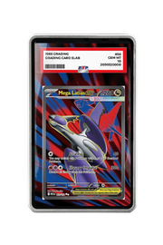 Pokémon TCG Mega Latias ex Mega Evolution #163/132 PSA Grade Case Silver frame with matching extended artwork