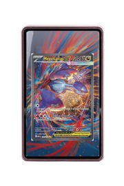 Pokémon TCG Mega Latias ex Mega Evolution #181/132 Magnetic Card Holder Pink frame with matching extended artwork