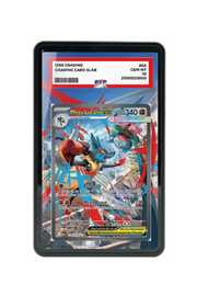 Pokémon TCG Mega Lucario ex Mega Evolution #179/132 PSA Grade Case Black frame with matching extended artwork