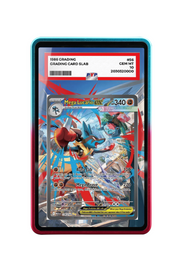 Pokémon TCG Mega Lucario ex Mega Evolution #179/132 PSA Grade Case R & B frame with matching extended artwork