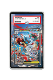 Pokémon TCG Mega Lucario ex Mega Evolution #179/132 PSA Grade Case Silver frame with matching extended artwork