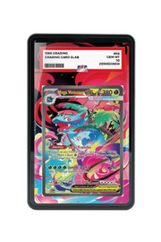 Pokémon TCG Mega Venusaur ex Mega Evolution #177/132 PSA Grade Case Black frame with matching extended artwork