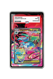 Pokémon TCG Mega Venusaur ex Mega Evolution #177/132 PSA Grade Case Silver frame with matching extended artwork