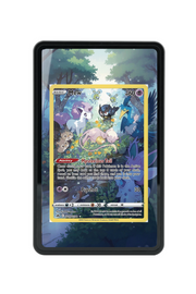Pokémon TCG Mew Sword & Shield - Crown Zenith: Galarian Gallery #GG10/GG70 Magnetic Card Holder Black frame with matching extended artwork