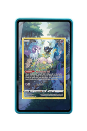 Pokémon TCG Mew Sword & Shield - Crown Zenith: Galarian Gallery #GG10/GG70 Magnetic Card Holder Blue frame with matching extended artwork