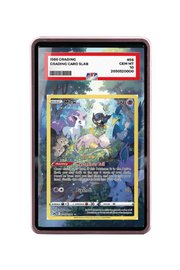 Pokémon TCG Mew Sword & Shield - Crown Zenith: Galarian Gallery #GG10/GG70 PSA Grade Case Pink frame with matching extended artwork