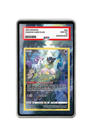 Pokémon TCG Mew Sword & Shield - Crown Zenith: Galarian Gallery #GG10/GG70 PSA Grade Case Silver frame with matching extended artwork