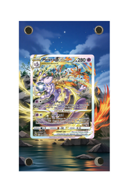 Mewtwo VSTAR Crown Zenith #GG44/GG70 Display Frame with matching extended artwork