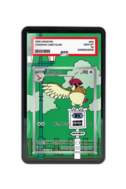 Pokémon TCG Pidgeotto Scarlet & Violet - Obsidian Flames #208/197 PSA Grade Case Black frame with matching extended artwork