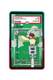 Pokémon TCG Pidgeotto Scarlet & Violet - Obsidian Flames #208/197 PSA Grade Case R & B frame with matching extended artwork