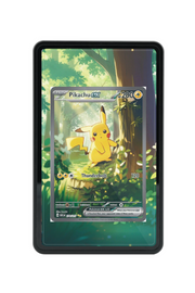 Pokémon TCG Pikachu ex - 276/217 Ascended Heroes #276/217 Magnetic Card Holder Black frame with matching extended artwork