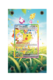 Pikachu ex Surging Sparks #238/191 Display Frame with matching extended artwork